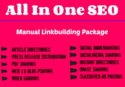 All In One Manual SEO Link Building Service