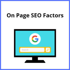 Buy On Page SEO Service