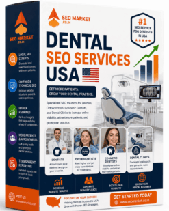 Dental SEO services for USA Dentists, Orthodontists, Cosmetic dentists, and Dental clinics