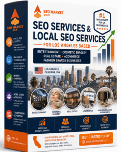 SEO Services & Local SEO Services for Los Angeles Based Entertainment, Cosmetic Surgery, Real Estate, eCommerce, Fashion brands Businesses