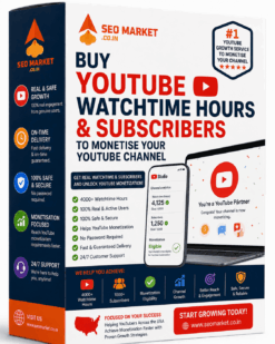 Buy YouTube Watchtime Hours & Subscribers to Monetise YouTube Channel